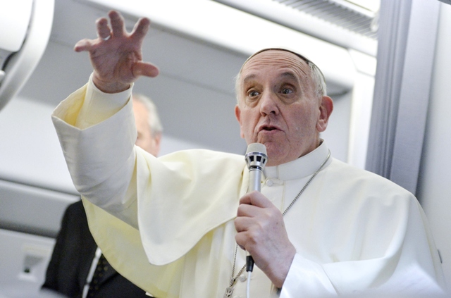 pope francis photo reuters file