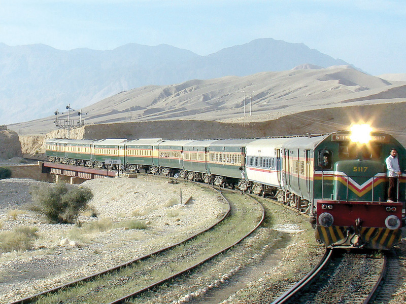 pakistan railways would try to create a balance among passenger and freight operations in future but at present it plans to enhance the number of freight trains in fiscal year 2013 2014 photo file