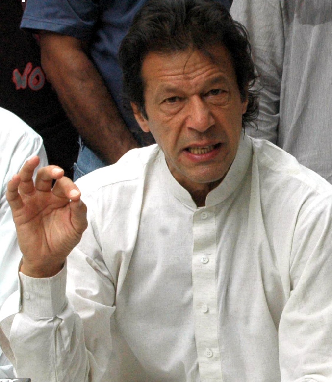 imran khan decided to challenge the decision of conducting local body elections on a non party basis photo file