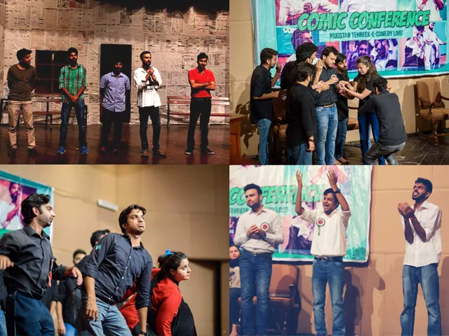 calling themselves pakistan tehreek e comedy movement for comedy an apt name given their genre they commenced performing at the alhamra arts council in lahore photo facebook pakistan tehreek e comedy calling themselves pakistan tehreek e comedy movement for comedy an apt name given their genre they commenced performing at the alhamra arts council in lahore photo facebook pakistan tehreek e comedy