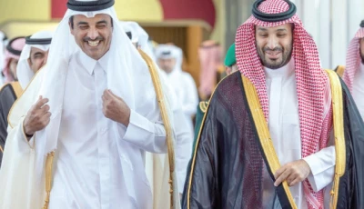 saudi crown prince mohammed bin salman receives the emir of qatar sheikh tamim bin hamad al thani in jeddah photo reuters