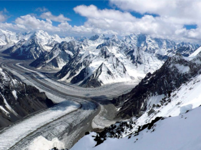 the baltoro glacier located in gilgit baltistan is 62 kilometres long and is one of the longest glaciers outside the polar region photo concordia expeditions pakistan the baltoro glacier located in gilgit baltistan is 62 kilometres long and is one of the longest glaciers outside the polar region photo concordia expeditions pakistan