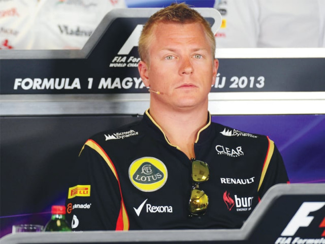 raikkonen the 2007 world champion and a winner of 20 grands had rejoined the ferrari stable on a two year contract for the 2014 season the team announced yesterday photo afp raikkonen the 2007 world champion and a winner of 20 grands had rejoined the ferrari stable on a two year contract for the 2014 season the team announced yesterday photo afp