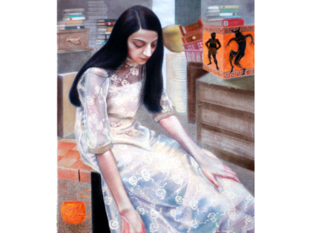 my work may also be seen as a vague expression of disgruntlement at how perfunctory gender roles become over time says artist my work may also be seen as a vague expression of disgruntlement at how perfunctory gender roles become over time says artist