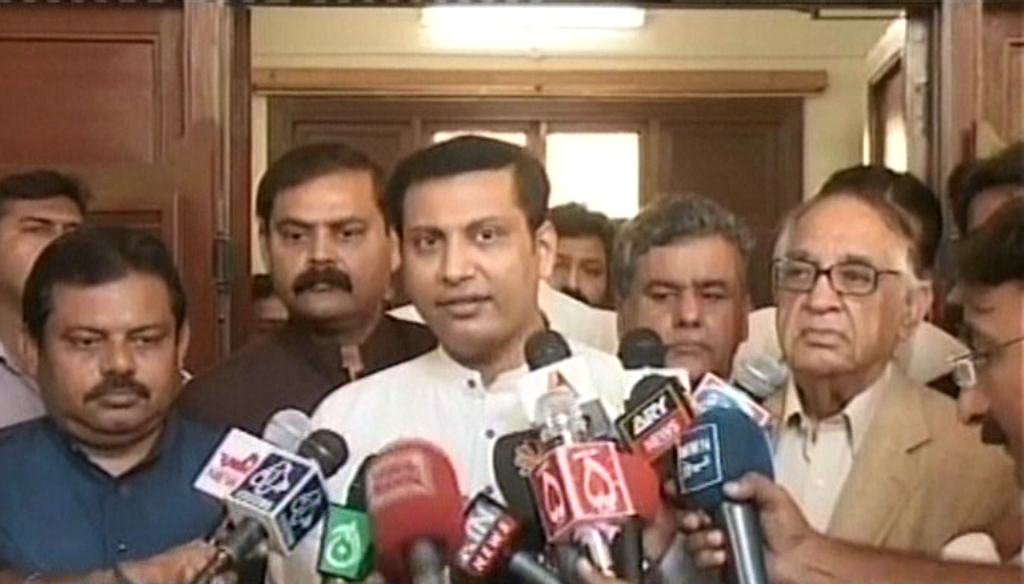 mqm representative faisal sabzwari photo express