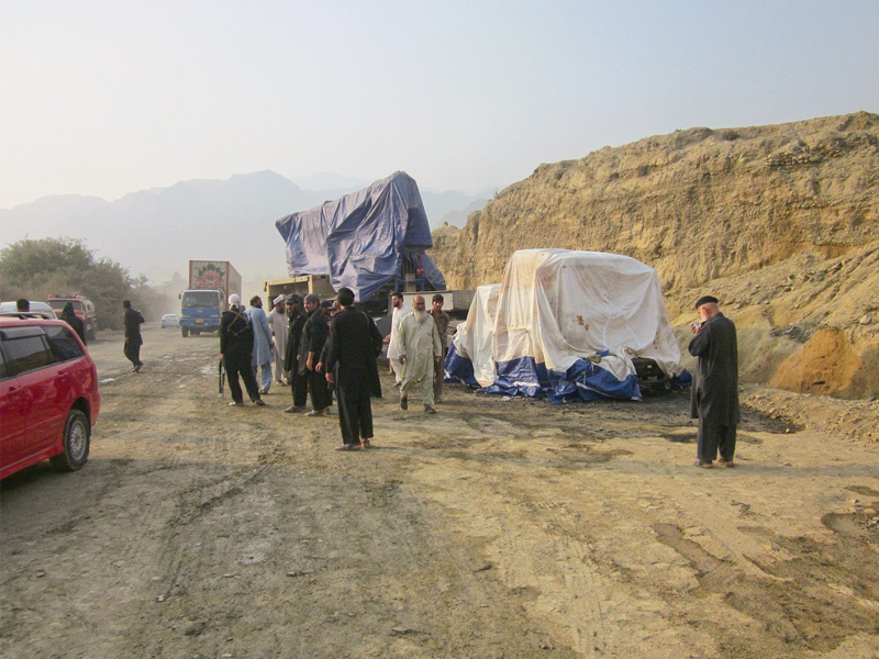 heavy contingents of levies and khasadar personnel rushed to the site and launched a search operation photo file