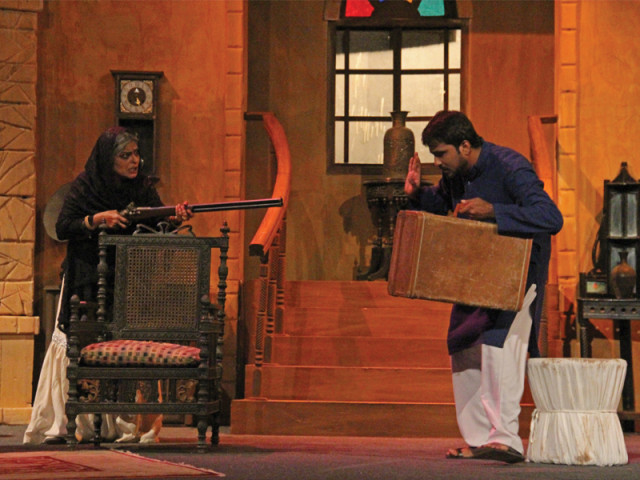 nimra bucha left plays the title role in javed siddiqui s begum jaan which is being staged at napa till september 22 paras masroor right plays journalist sanjay panday who comes to live in begum s house to pry stories out of her photo ayesha mir express nimra bucha left plays the title role in javed siddiqui s begum jaan which is being staged at napa till september 22 paras masroor right plays journalist sanjay panday who comes to live in begum s house to pry stories out of her photo ayesha mir express