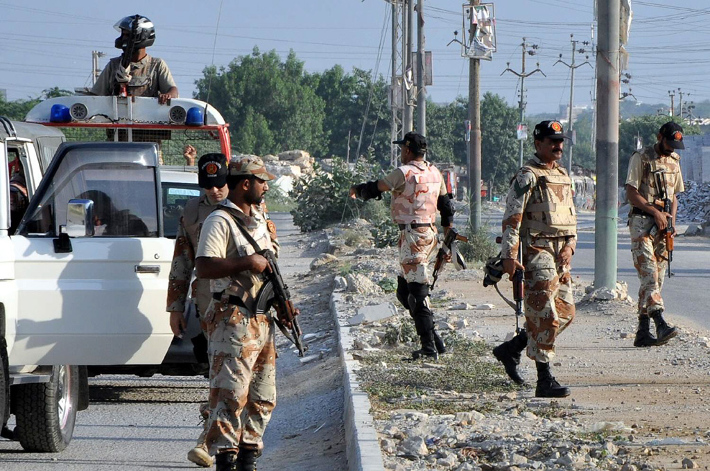 according to sindh home department officials the paramilitary force will only conduct targeted raids against suspected criminals and investigation and prosecution will remain under the domain of the police photo irfan ali express