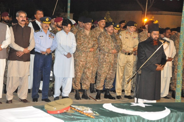 top civil and military officials offer funeral prayers for fallen army officers at chaklala garrison photo ispr top civil and military officials offer funeral prayers for fallen army officers at chaklala garrison photo ispr