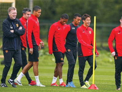 uefa champions league leverkusen baptism for newcomer david moyes