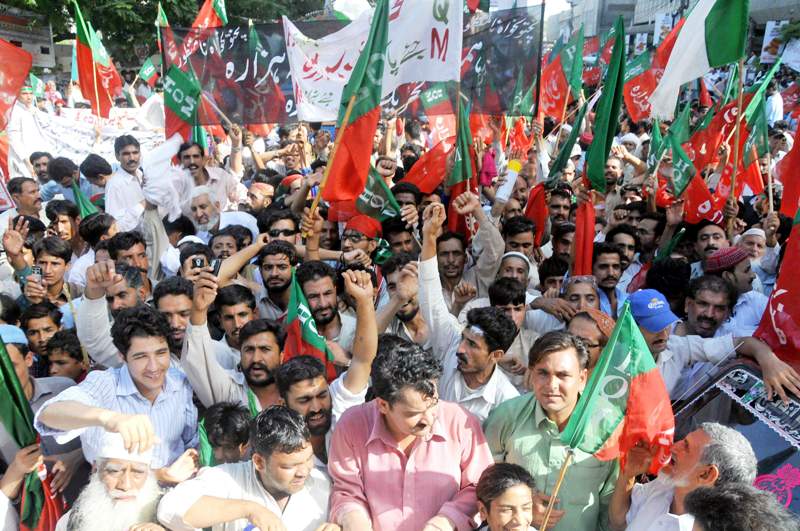 a file photo of hazara protesters demanding a separate province photo express file