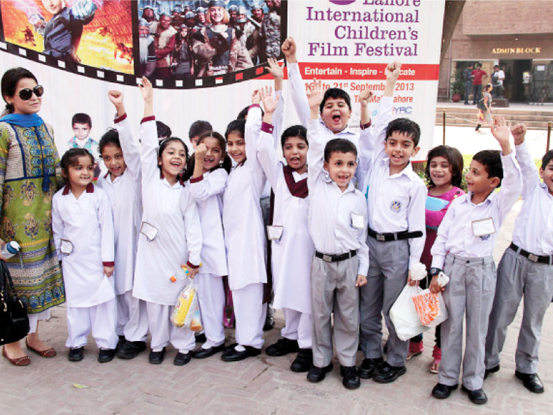 nearly 2 000 stidents from various schools attended the festival photo shafiq malik express