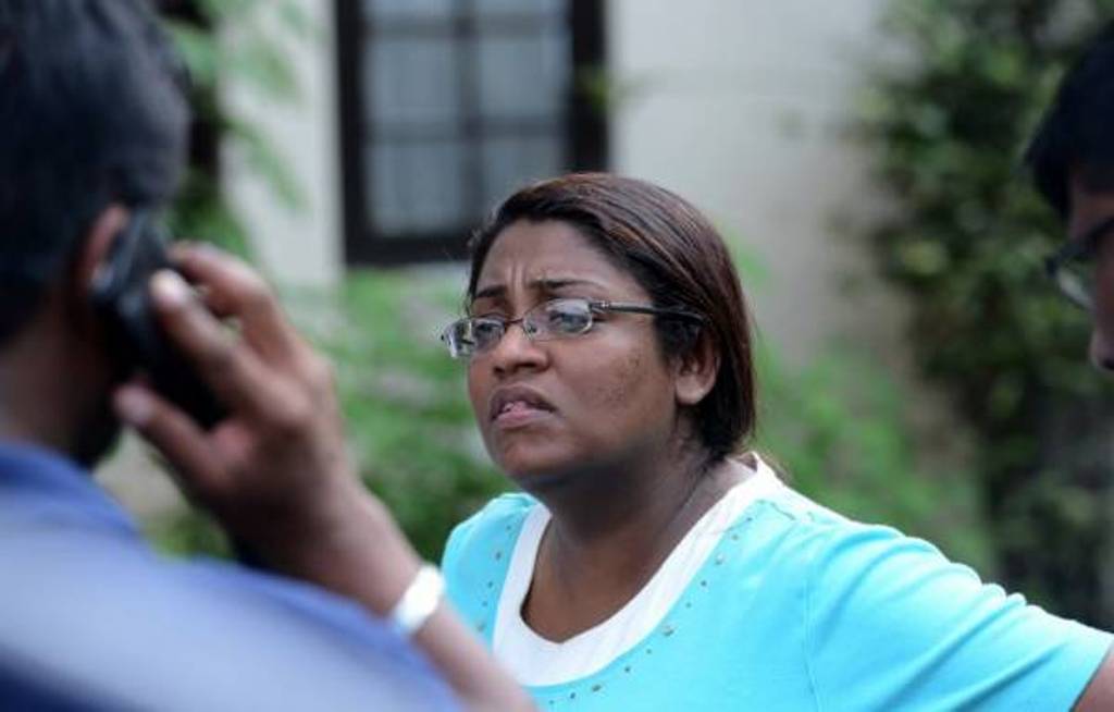 sri lankan editor mandana ismail abeywickrema photo afp