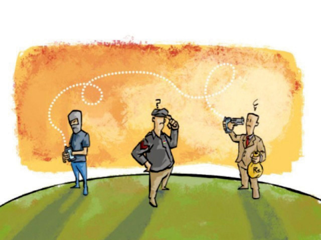 the court asked the igp to identify the real culprits that are running the extortion ring be it politicians cda or ict officials illustration jamal khurshid the court asked the igp to identify the real culprits that are running the extortion ring be it politicians cda or ict officials illustration jamal khurshid