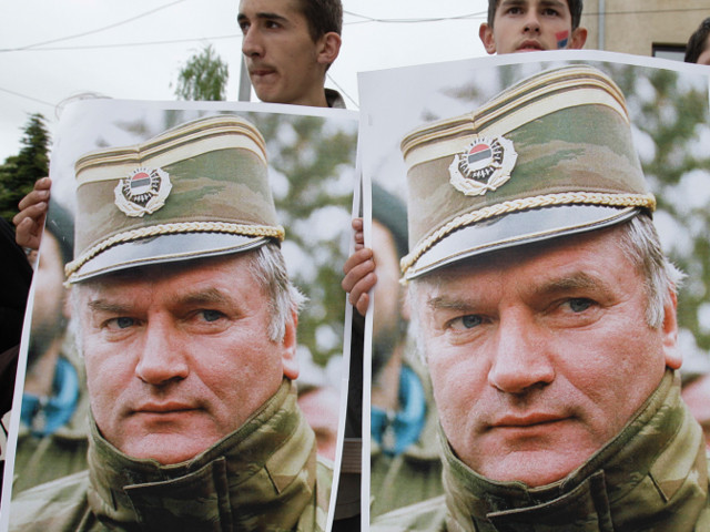 bosnian serbs hold posters depicting ratko mladic during a protest in mladic 039 s hometown of kalinovik in 2011 photo ap bosnian serbs hold posters depicting ratko mladic during a protest in mladic 039 s hometown of kalinovik in 2011 photo ap