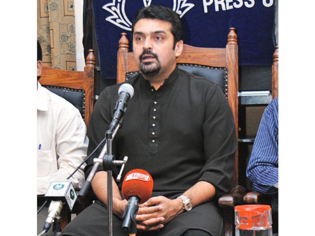 the new chairman promises to resolve multiple issues photo arif soomro express the new chairman promises to resolve multiple issues photo arif soomro express