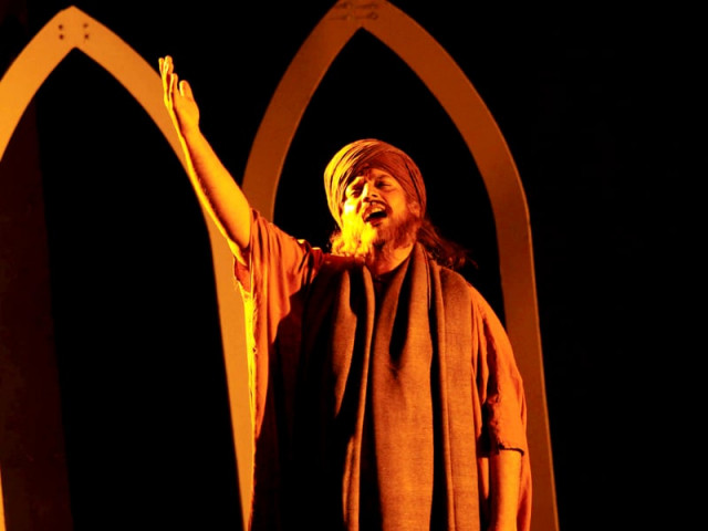 actors perform in the two day play by the ajokha theatre group photo malik shafiq express actors perform in the two day play by the ajokha theatre group photo malik shafiq express
