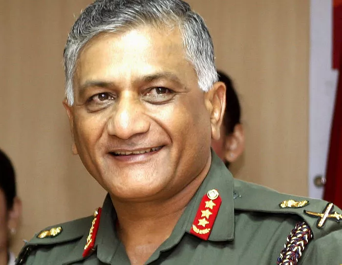 former indian army chief general retd vk singh 039 misused secret funds 039 photo file former indian army chief general retd vk singh 039 misused secret funds 039 photo file
