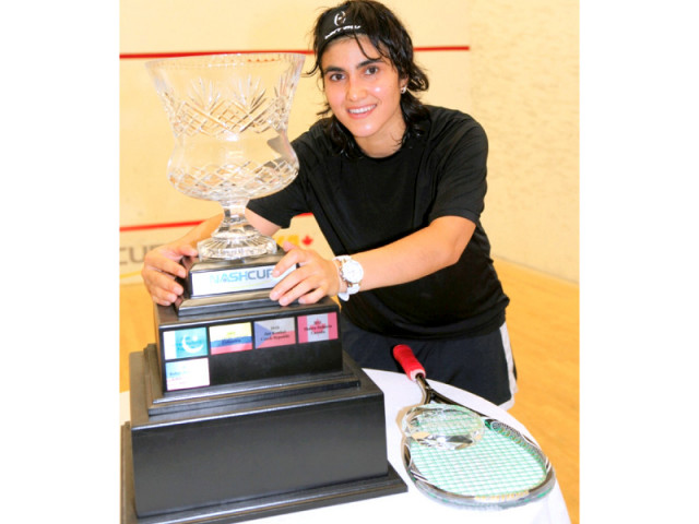 maria toorpakai poses with the trophy after winning the nash cup ladies tournament photo nashcup com maria toorpakai poses with the trophy after winning the nash cup ladies tournament photo nashcup com