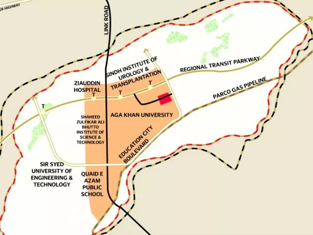 the map above shows the land allotted to various universities in the proposed 8 900 km education city photo file the map above shows the land allotted to various universities in the proposed 8 900 km education city photo file