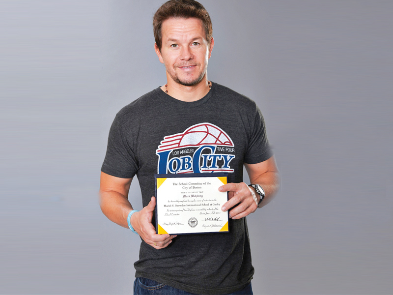 wahlberg recently wrote a column for the huffington post revealing that he has succeeded in becoming a high school graduate