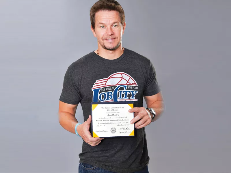 wahlberg recently wrote a column for the huffington post revealing that he has succeeded in becoming a high school graduate wahlberg recently wrote a column for the huffington post revealing that he has succeeded in becoming a high school graduate