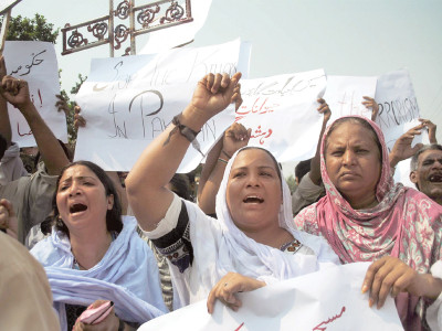 outpouring of grief protests condemning church attack held across province outpouring of grief protests condemning church attack held across province
