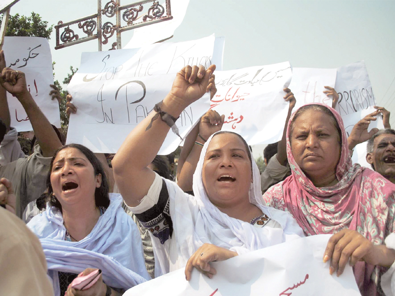 protests erupted across the provincial capital as the aggrieved and the grieving took to the streets demanding justice and security photo ppi