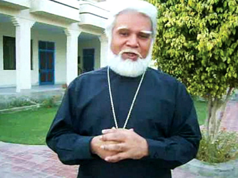 catholic archbishop of karachi joseph coutts photo file