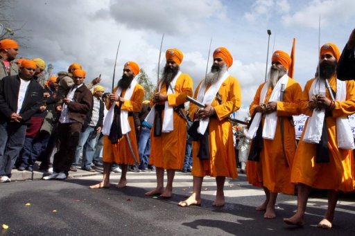 sikh community is ramping up a campaign for the turban to be allowed in state funded schools in france photo afp