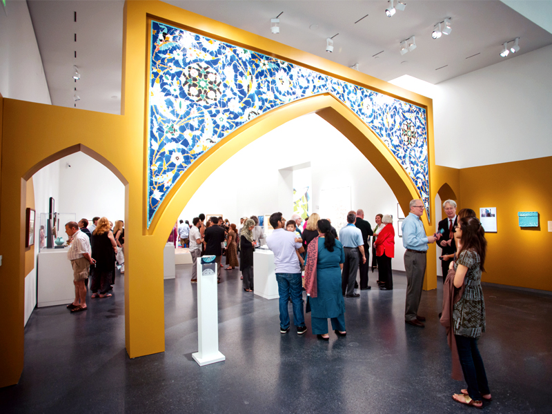 mosaic spandrels of an arch early 17th century persian from isfahan region iran safavid dynasty 1501 1722 glazed ceramic tile and gold leaf purchase william rockhill nelson trust 33 663 1 10