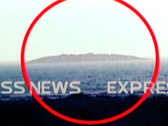 video grab of an island emerging from the sea photo express video grab of an island emerging from the sea photo express