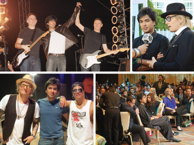 music never starts a movement it only supports it