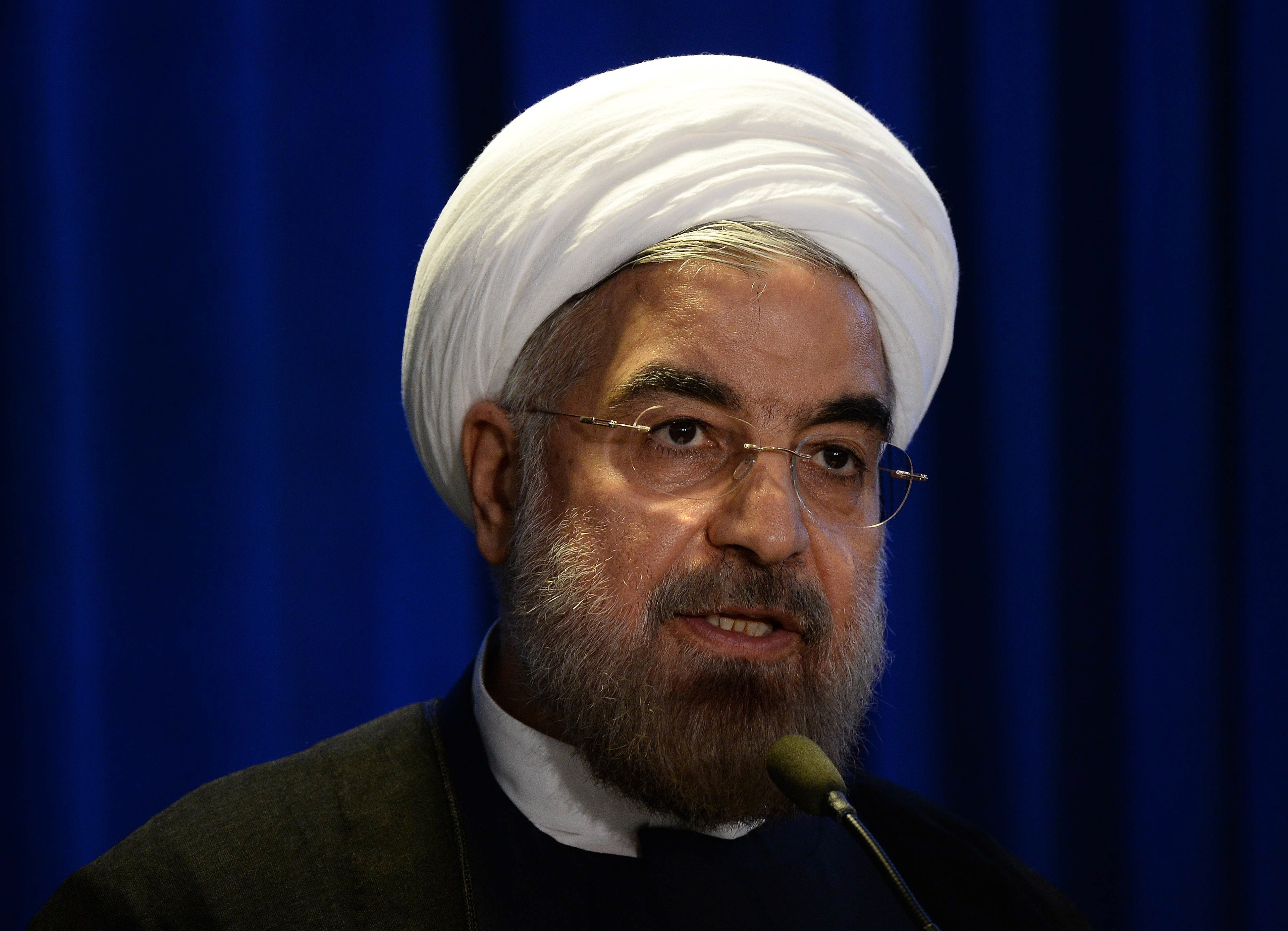 iran 039 s president hassan rouhani speaks at an asia society event on the sidelines of the 68th united nations general assembly in new york september 26 2013 photo afp