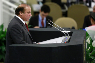 pakistan committed against extremism but drones must stop nawaz at un