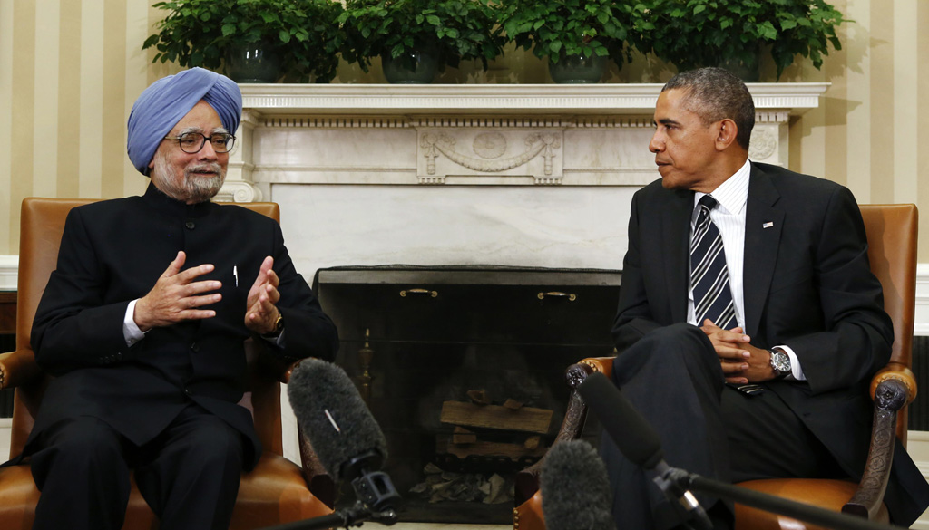 indian prime minister manmohan singh l speaks as us president barack obama looks on during their meeting in the oval office of the white house in washington september 27 2013 photo reuters