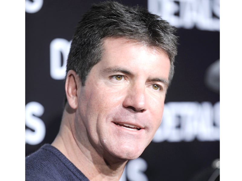 music mogul simon cowell photo file