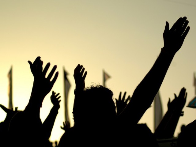 christians muslims and members of the awakening organisation held a demonstration to demand safety photo file