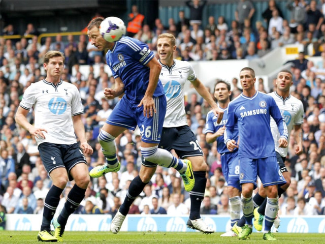 the first managerial meeting between former colleagues jose mourinho and andre villas boas ended in a stalemate yesterday as chelsea drew 1 1 at tottenham hotspur in the premier league photo afp the first managerial meeting between former colleagues jose mourinho and andre villas boas ended in a stalemate yesterday as chelsea drew 1 1 at tottenham hotspur in the premier league photo afp