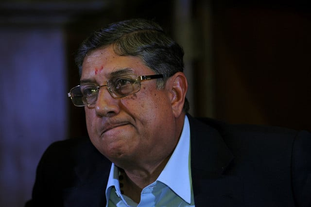 the supreme court had on friday barred srinivasan from taking charge until it has ruled on a petition against him over a spot fixing scandal in the ipl photo afp file the supreme court had on friday barred srinivasan from taking charge until it has ruled on a petition against him over a spot fixing scandal in the ipl photo afp file