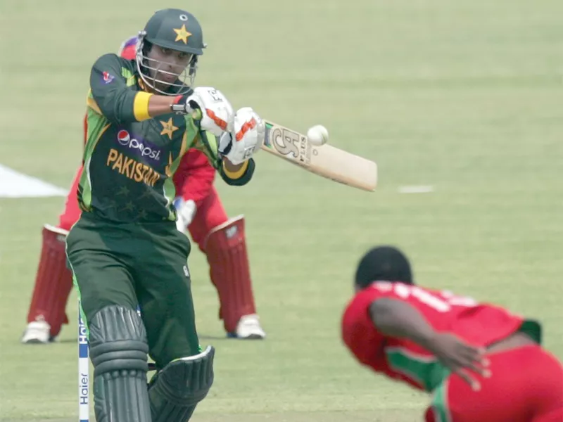 with poor batting averages both in tests and odis amin has yet to establish himself as a batsman at the international stage photo afp with poor batting averages both in tests and odis amin has yet to establish himself as a batsman at the international stage photo afp