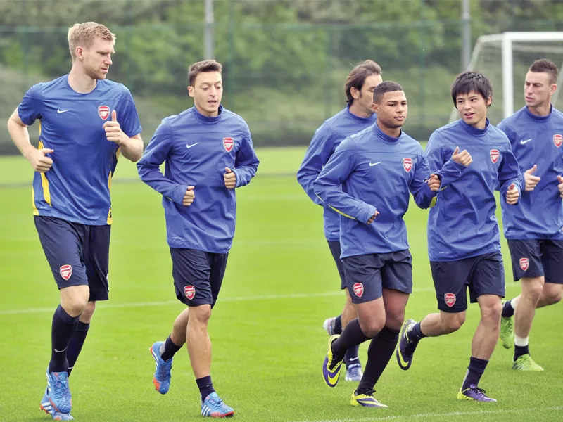 arsenal will be looking to continue their impressive form this season when they face napoli in the champions league tonight photo afp arsenal will be looking to continue their impressive form this season when they face napoli in the champions league tonight photo afp