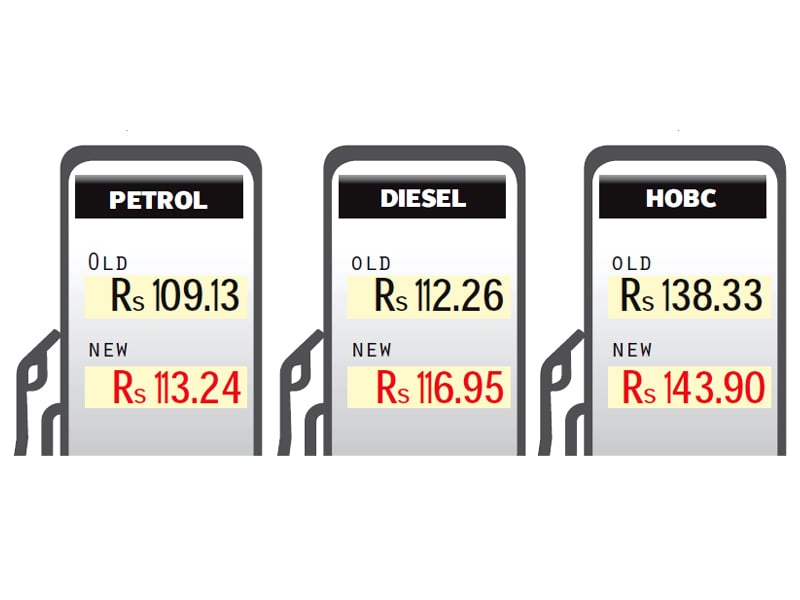 an official said that the prime minister has approved a subsidy of rs 2 per litre on high speed diesel hsd and petrol to provide relief to consumers