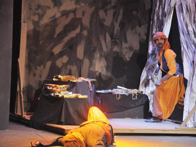 the play is similar to how the story of ali baba aur chalis chor has been previously staged and produced for television photo publicity the play is similar to how the story of ali baba aur chalis chor has been previously staged and produced for television photo publicity