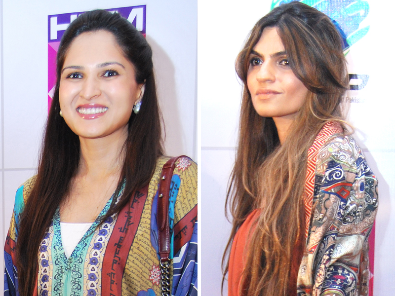 sania maskatiya and shehla chatoor photo file