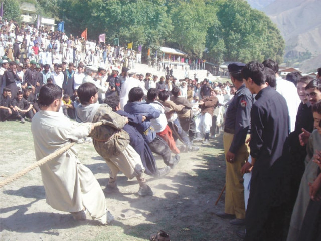 a tug of war match being held at the festival other games including cricket wrestling and horse racing will also be held photo express a tug of war match being held at the festival other games including cricket wrestling and horse racing will also be held photo express