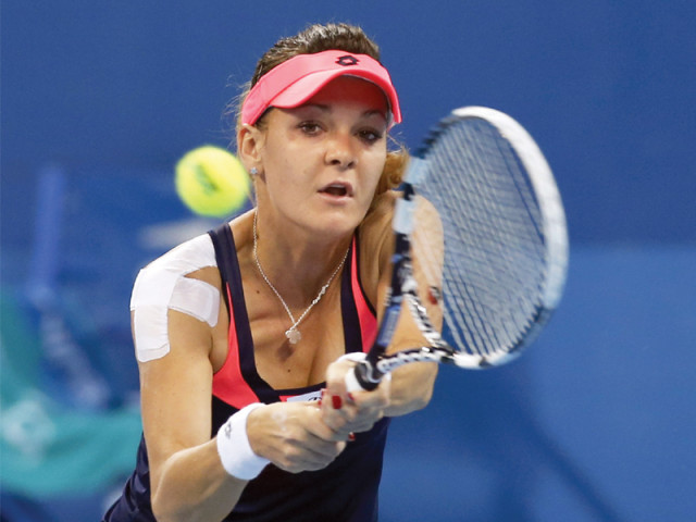 world number four radwanska who won the china open title in 2011 booked her place in this year s third round yesterday photo retuers world number four radwanska who won the china open title in 2011 booked her place in this year s third round yesterday photo retuers