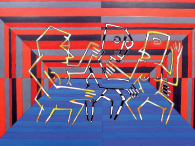 art exhibition blurring the line between the real and the imaginary art exhibition blurring the line between the real and the imaginary