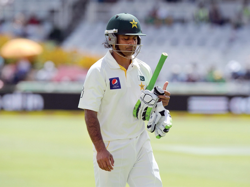 hafeez has struggled for runs in 2013 and could lose out on a place in the test squad for the upcoming south africa series in the uae photo afp