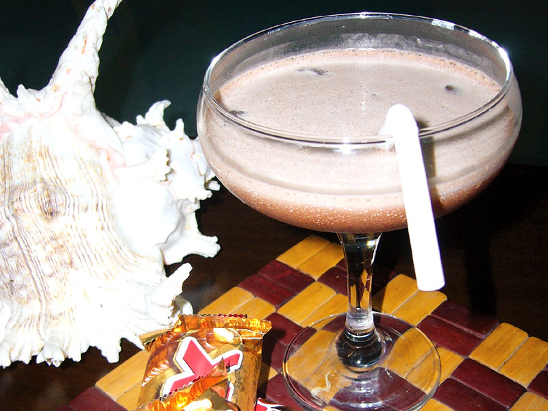 the chocolate bits will satisfy your sweet tooth and when served cold the milkshake is ideal to beat the scorching heat